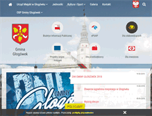 Tablet Screenshot of glogowek.pl